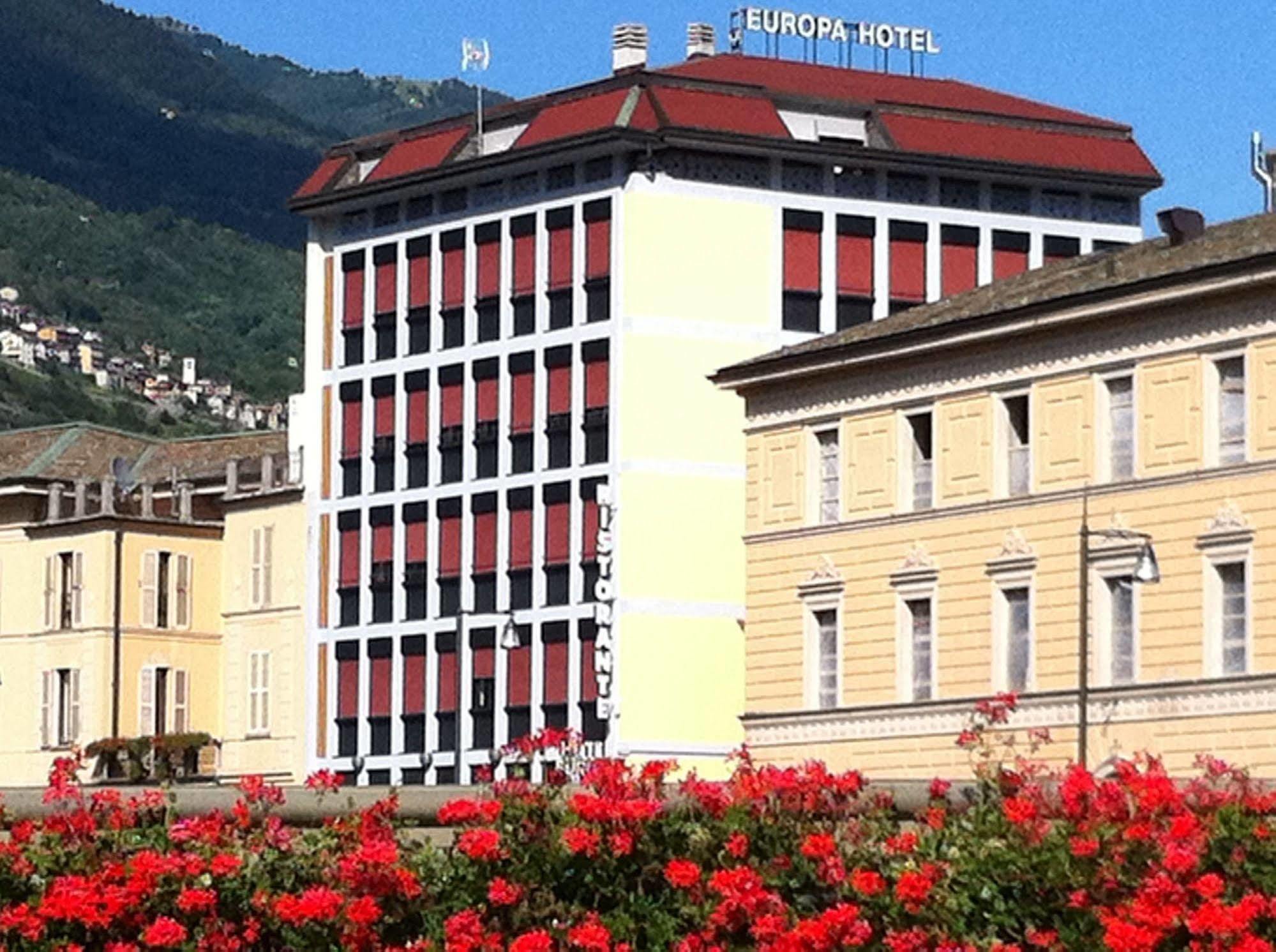 Hotel Europa Sondrio Ngoại thất bức ảnh